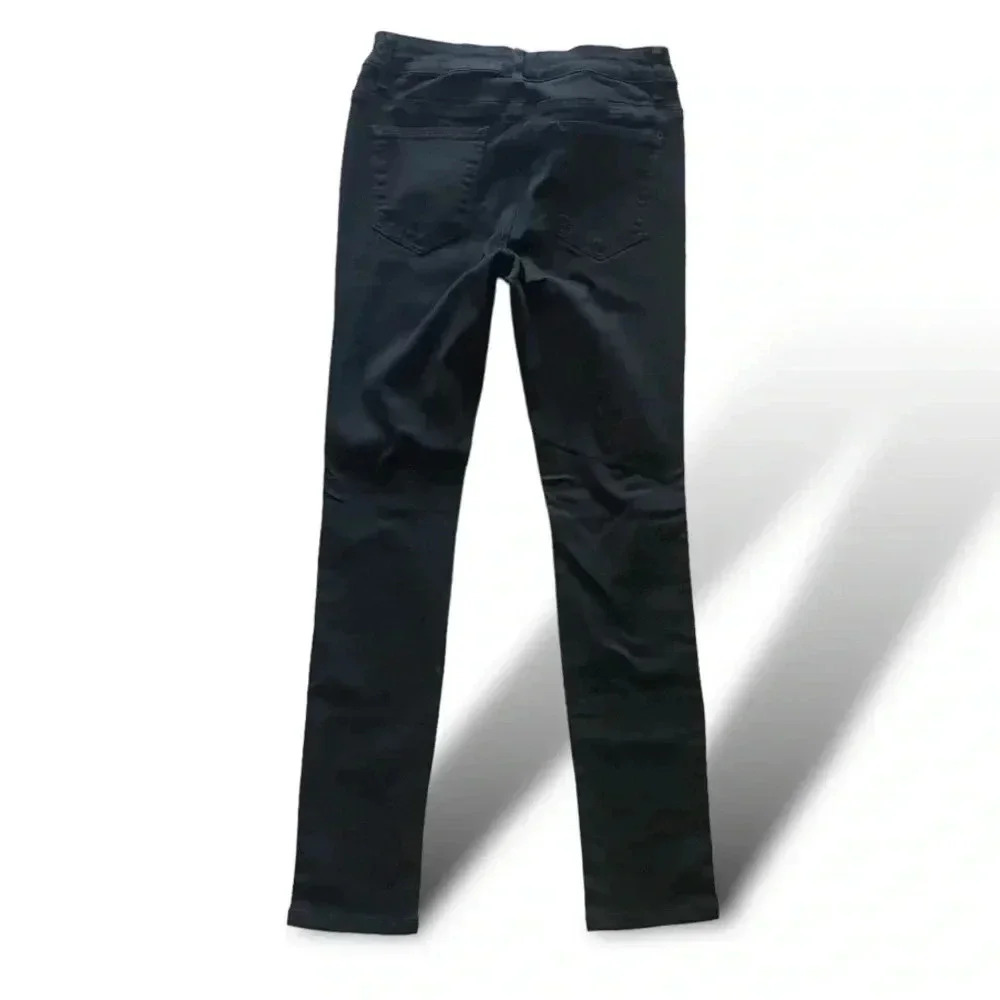 Black Distressed Jeans - Picture 2 of 6